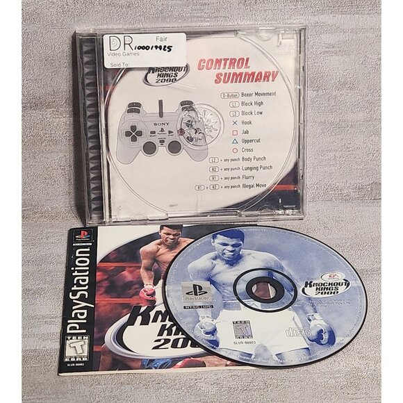 Knockout Kings 2000 for PlayStation 1 - Picture 1 of 2